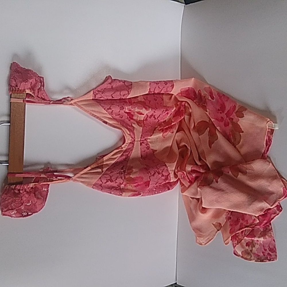 NWOT Intimately Free People Monday Morning Slip Dress Coral - Picture 6 of 7